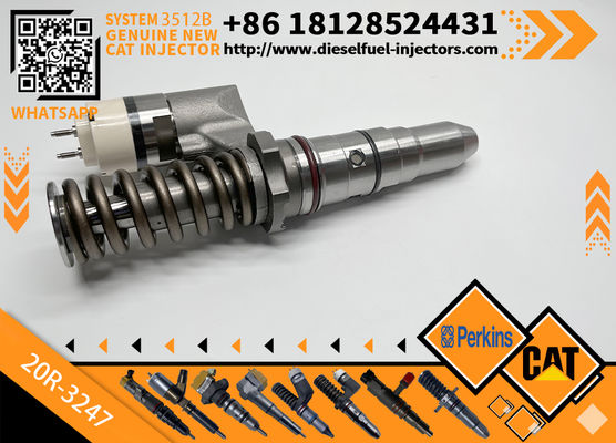 Excavator Parts 392-0225 Fuel Injector 3920225 20R-3247 20R3247 for CAT 3508B 3512B 3516B 3512C 3516C