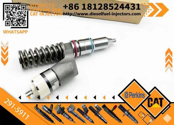 1pcs Fuel Injector 291-5911 10R-7230 CA2915911 Fits For Caterpillar CAT Tractor 631K 637K 657G Engine C18 C15 C9
