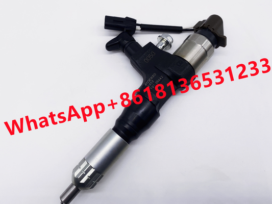 095000-6351 Excavator SK200-8  J08E Engine Fuel Injector