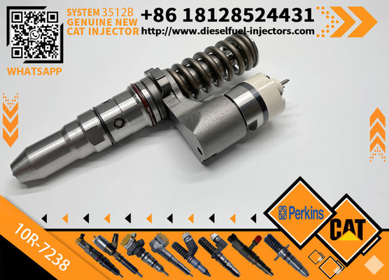 Construction Machinery Parts 246-1854 10R-7238 Common Rail Fuel Injector 246 1854 10R7238 for Caterpillar 3508C 3512C Engine