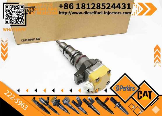 Common Rail Fuel Injector 222-5963 10R-1262 CAT 3126B 222 5963 10R 1262 Injector for Caterpillar Machinery Diesel Engine Parts