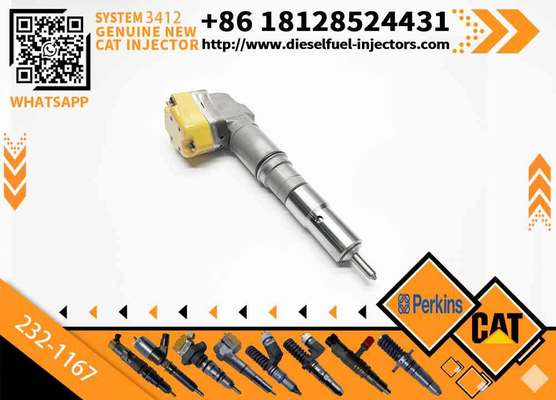 High Quality New Diesel Common Rail Fuel Injector 232-1166 232-1167 20R-5392 232-1168 Engine Parts for 3412