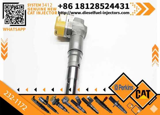 Construction Machinery Parts 198-6877 204-2467 232-1170 232-1175 Excavator Injector 3412E Engine Diesel Fuel Injector 174-7527