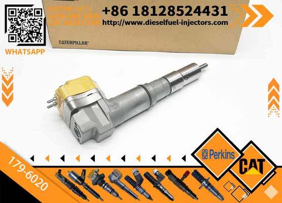 High Quality Excavator diesel Injector 179-6020 3412E 613G 637G 769D 771D D9R 232-1183 10R-1266