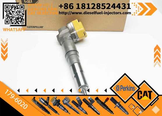 High Quality Excavator diesel Injector 179-6020 3412E 613G 637G 769D 771D D9R 232-1183 10R-1266