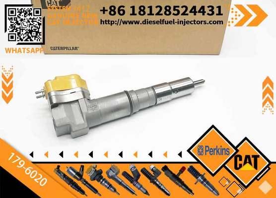 High Quality Excavator diesel Injector 179-6020 3412E 613G 637G 769D 771D D9R 232-1183 10R-1266