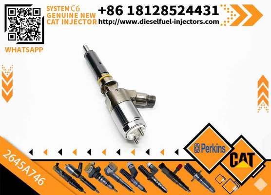 High Quality 323D E323D Diesel Fuel Injector 326-0680 3260680 2645A746 C6.6 Engine Nozzle Assy 32F61-00062 3200677 320-0677